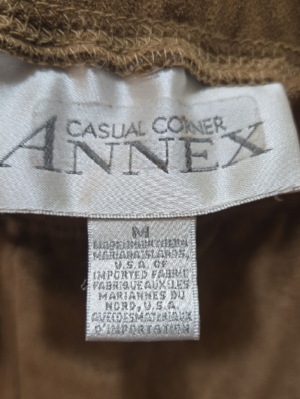 Casual Corner Women's Velour Drawstring Trousers in Camel Brown - Picture 2 of 7